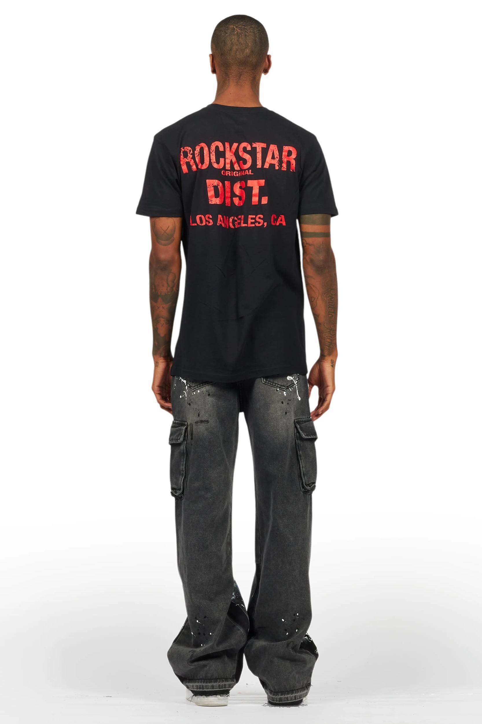 Dallin Grey Painter Baggy Cargo Jean Male Product Image