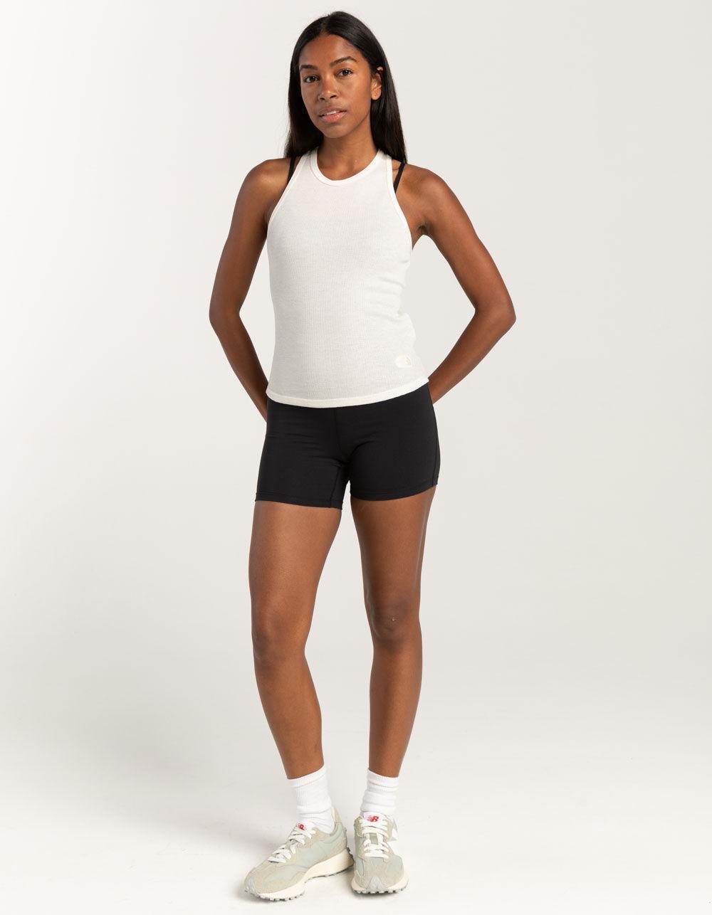 THE NORTH FACE Sunpeak Waffle Womens Tank Top - OFF WHITE Product Image
