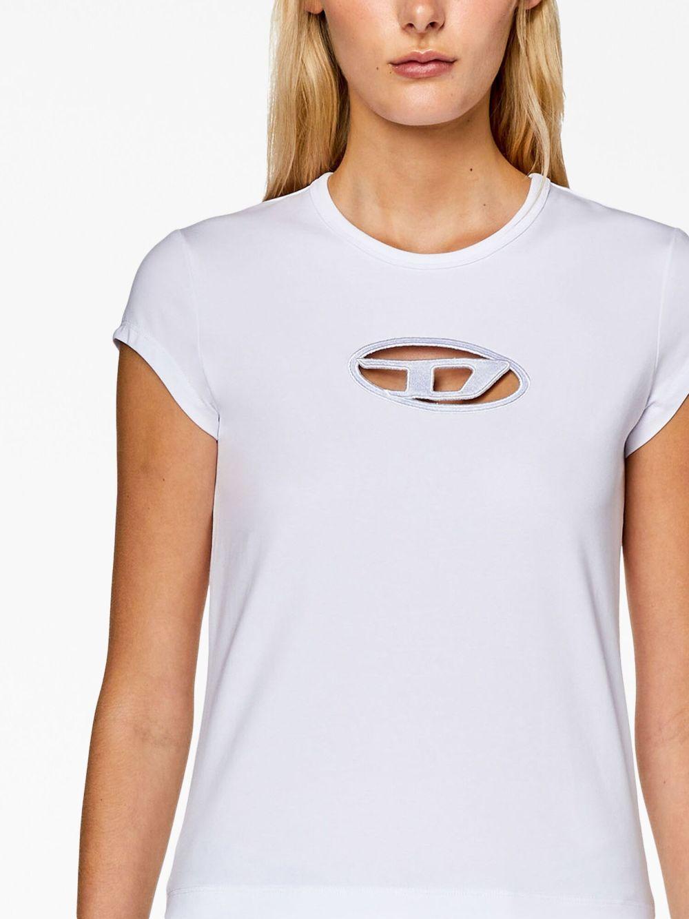 T-Angie cut-out logo T-shirt Product Image