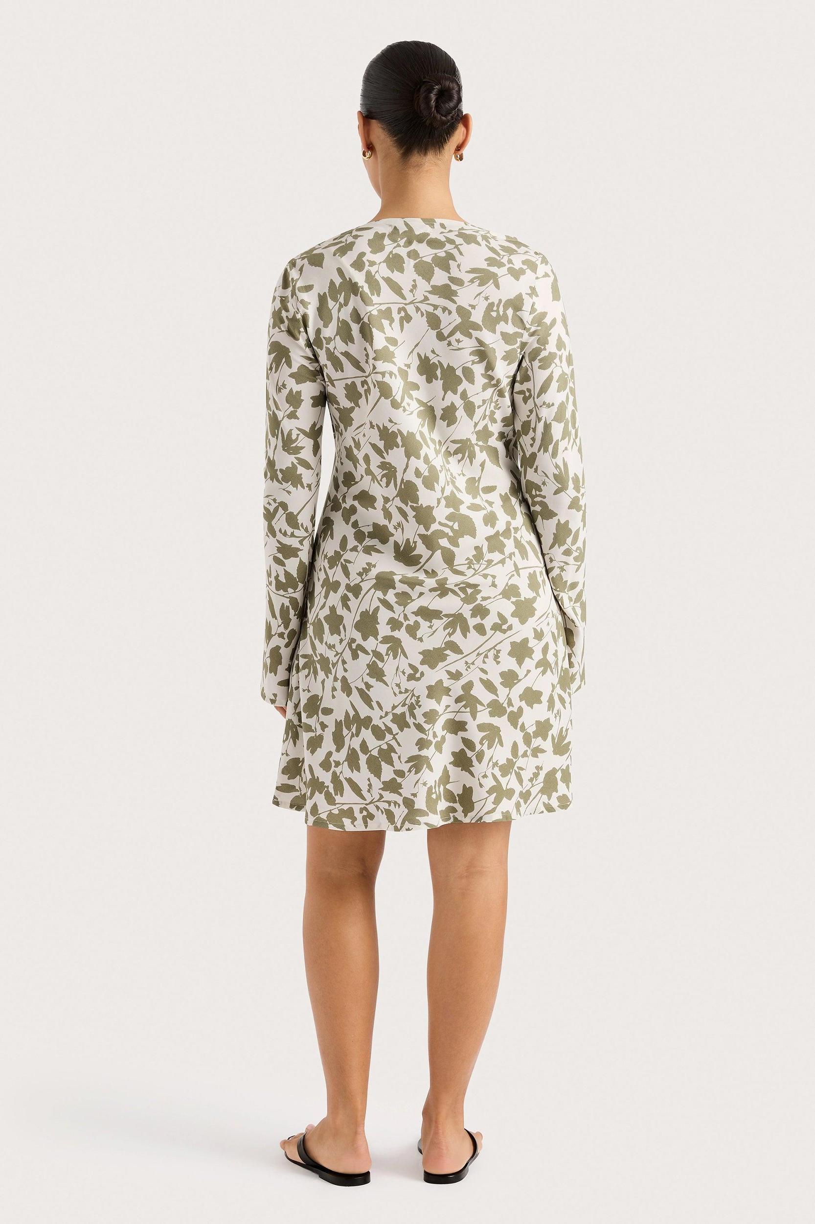 Lilou Mini Dress Poplar Sage Product Image