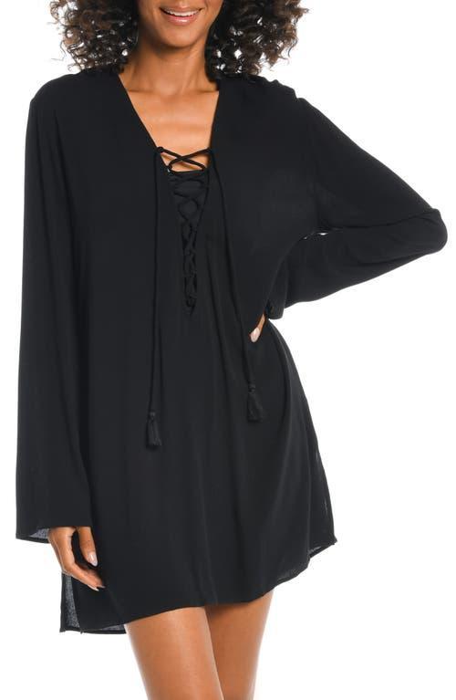 La Blanca Beachcomber Basics V-Neck Tunic Women's Swimwear Product Image