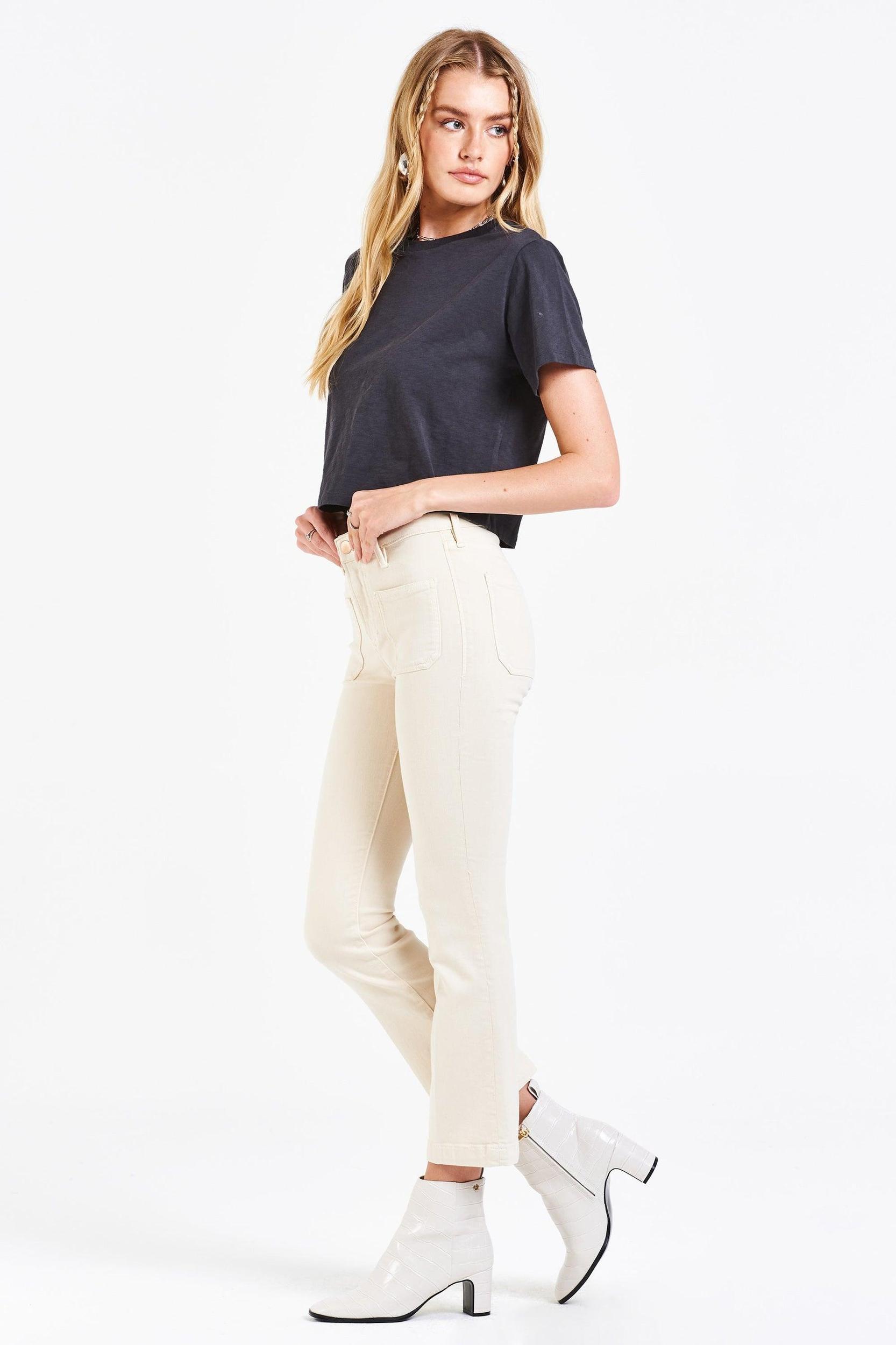 Jeanne Super High Rise Cropped Flare Product Image