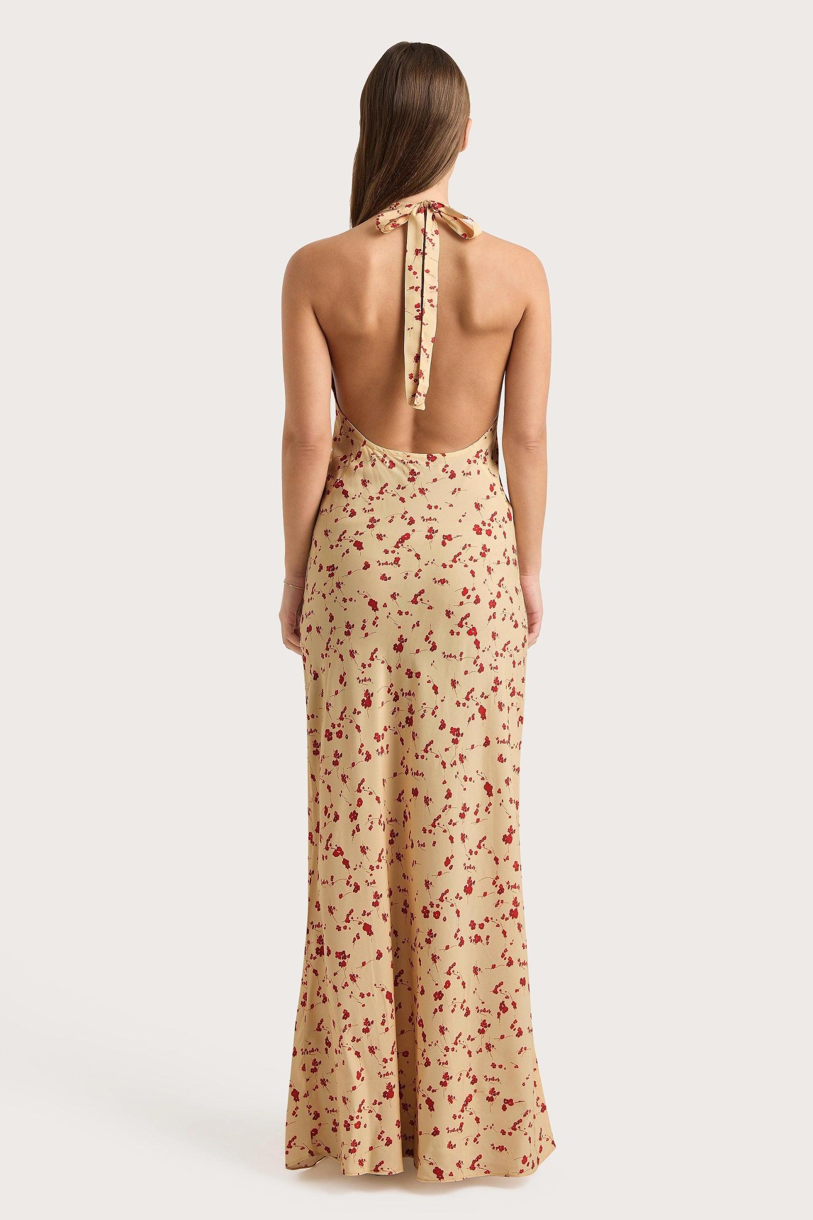 Esson Midi Dress Blossom Yellow Product Image