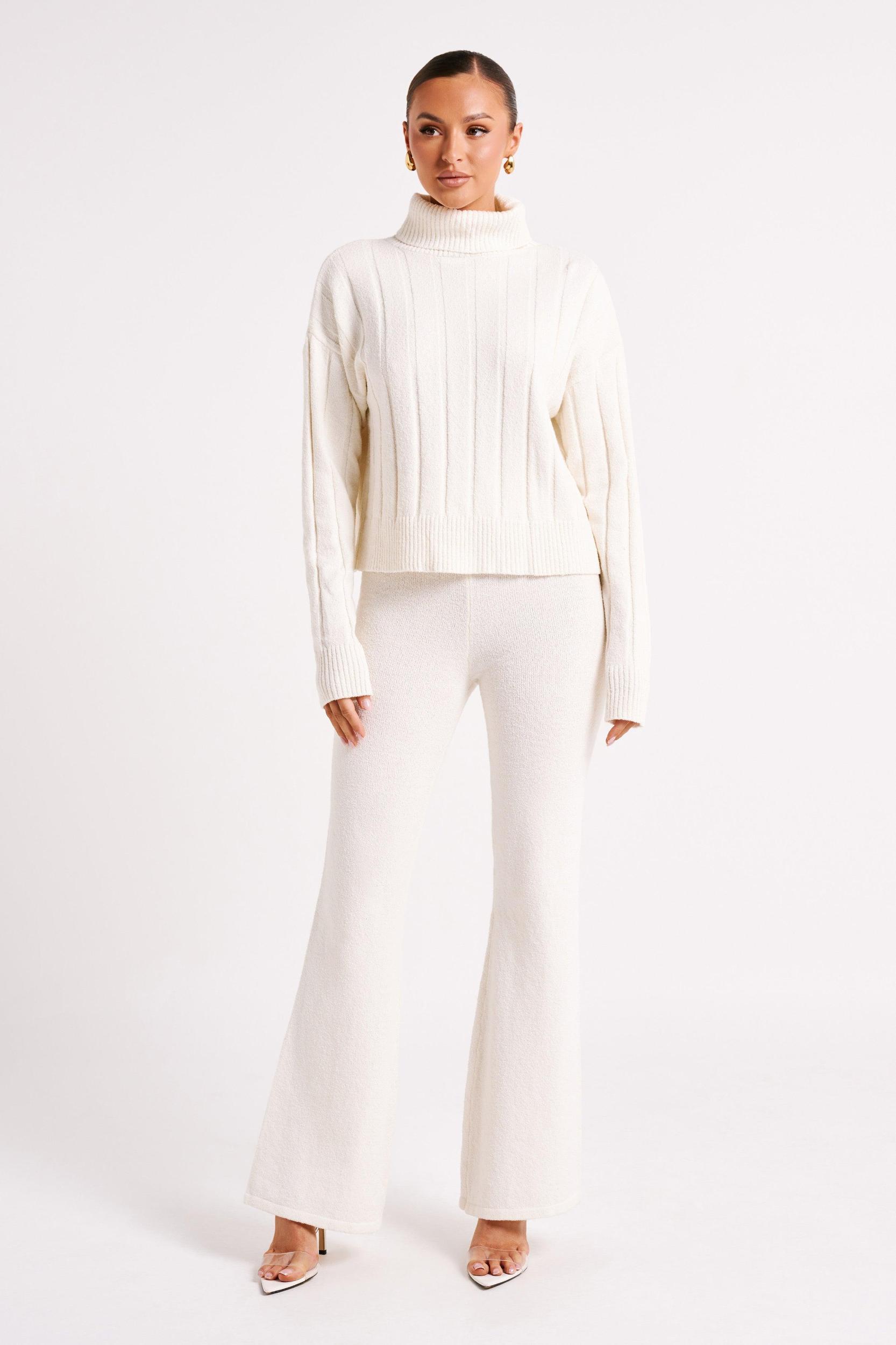 Cupid Long Sleeve Turtle Neck - Ivory Product Image