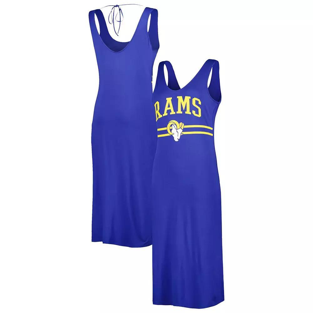 Womens G-III 4Her by Carl Banks Royal Los Angeles Rams Training V-Neck Maxi Dress Product Image