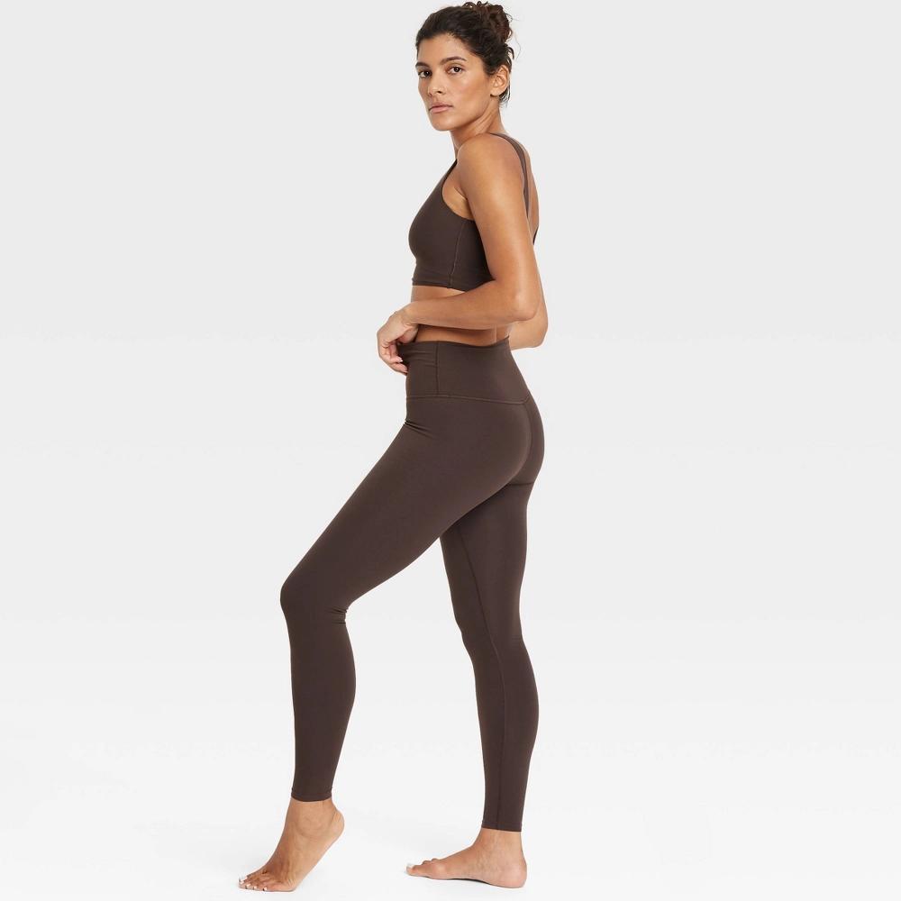 Women's Everyday Soft Ultra High-Rise Leggings - All In Motion™ Dark Brown S Product Image