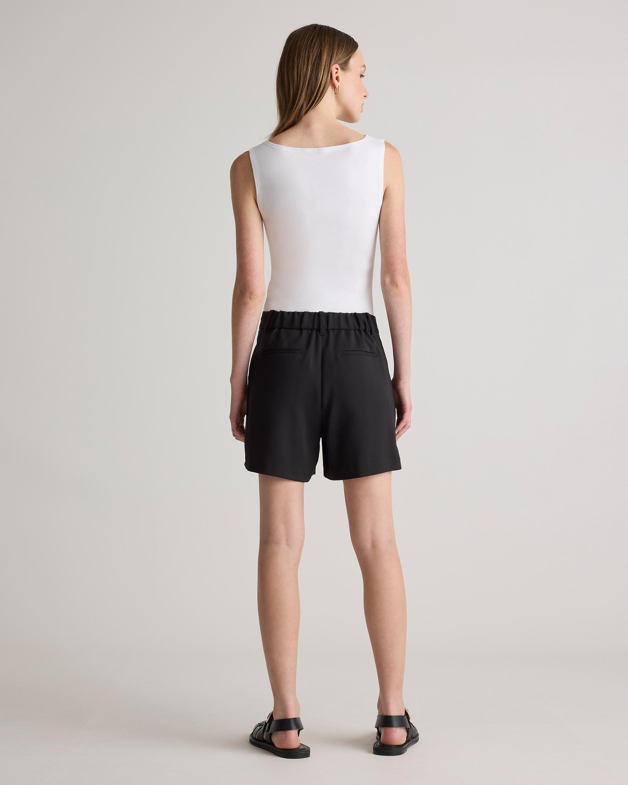 Quince | Women's Stretch Cotton Jersey Boat Neck Tank Top Organic Cotton Product Image