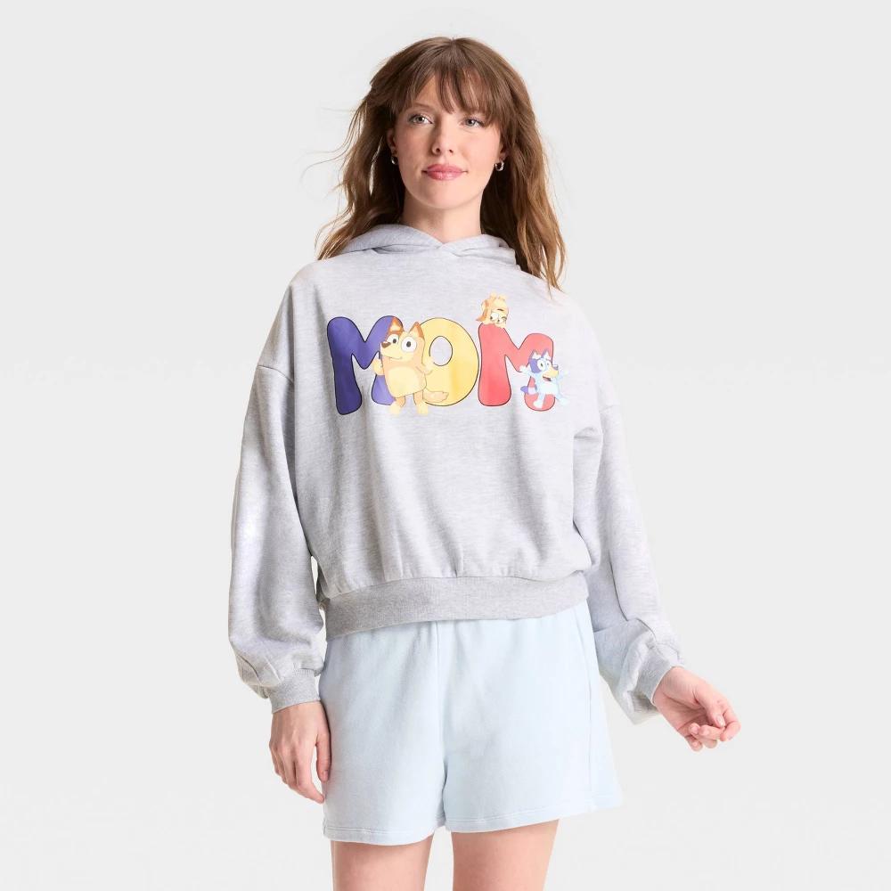 Womens Bluey Mom Graphic Hoodie Sweatshirt Product Image
