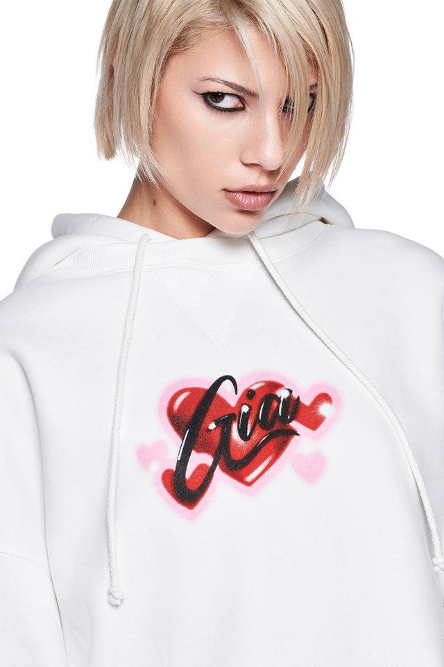 DORIAN HOODIE - WHITE Product Image