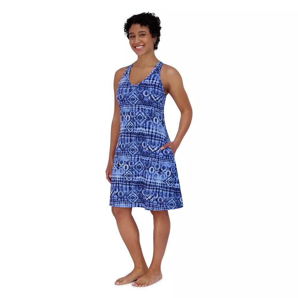 Women's ZeroXposur Action Back Venture Dress, Size: XL, Blue Molecule Product Image