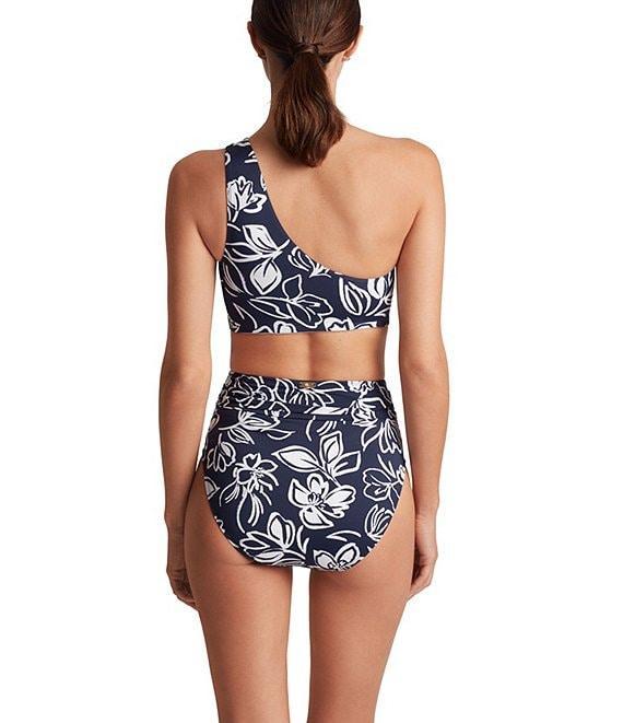 Lauren Ralph Lauren Allora Floral Semi Shirred High Waist Swim Bottom Product Image
