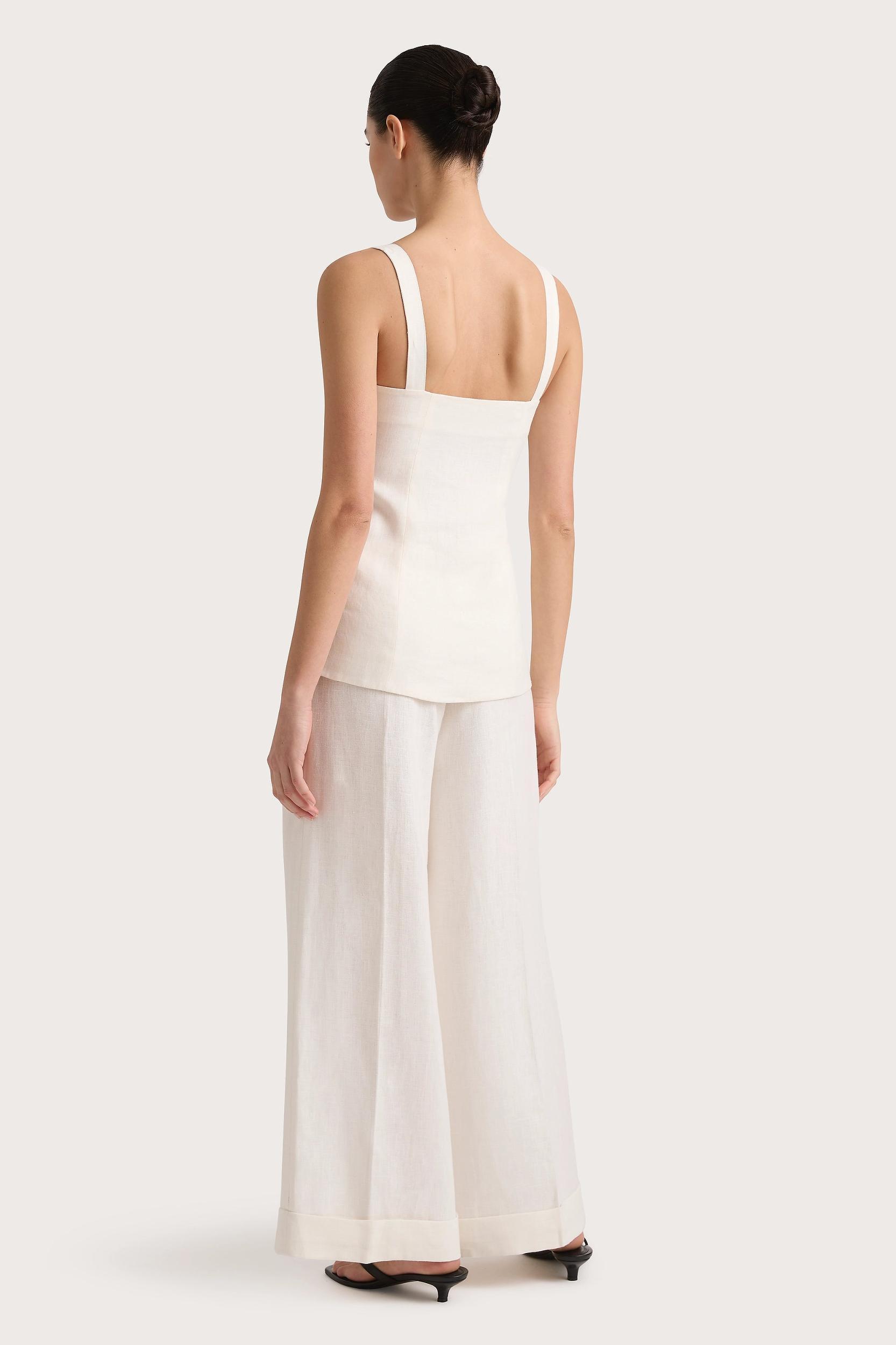 Clove Trouser White Product Image