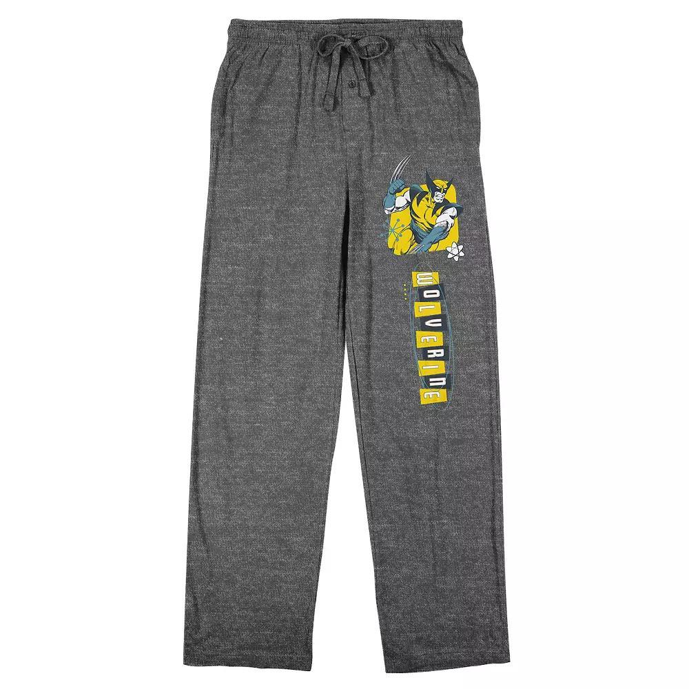 Men's Marvel Comics Presents Wolverine Pajama Pants, Size: XXL, Gray Product Image