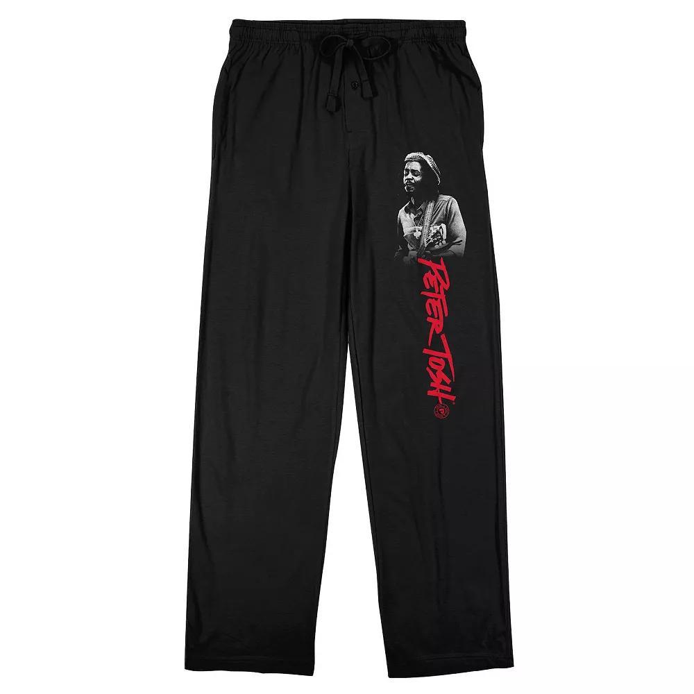 Men's Peter Tosh Sleep Pants, Size: Small, Black Product Image