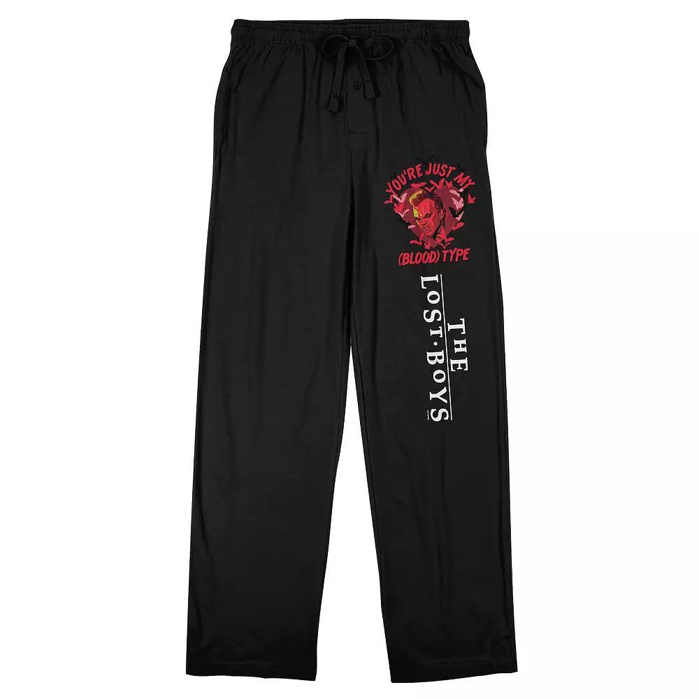 Men's The Lost Boys Valentine Sleep Pants, Size: XXL, Black Product Image
