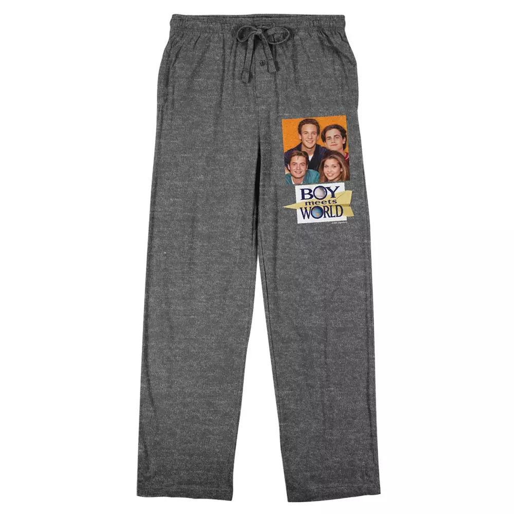Men's Boy Meets World Sleep Pants, Size: XXL, Gray Product Image