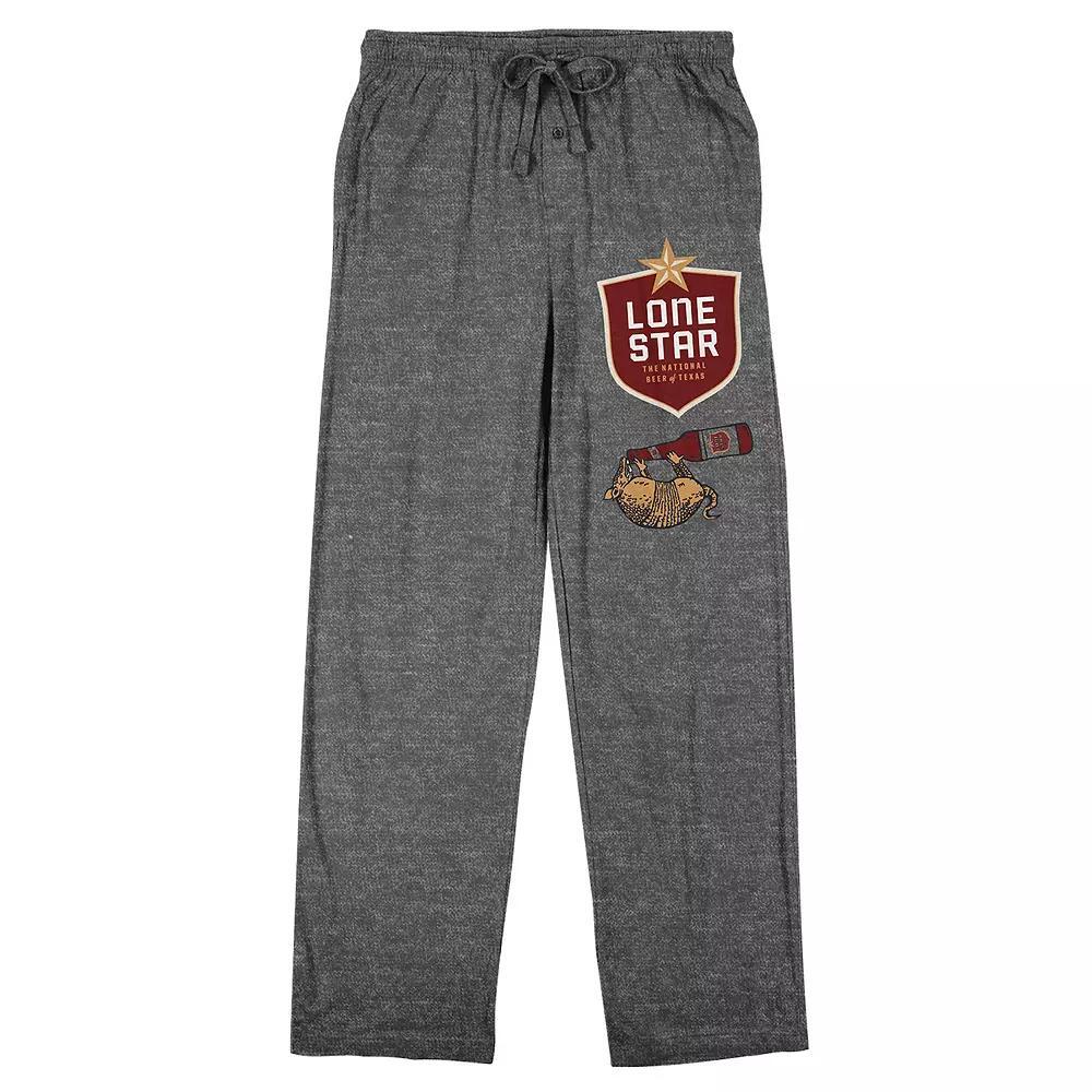 Men's Lone Star Beer Classic Logo Sleep Pants, Size: XXL, Gray Product Image