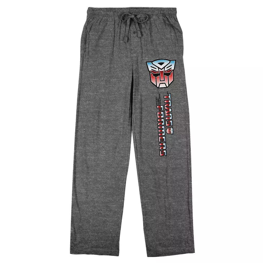 Men's Transformers Autobots Sleep Pants, Size: XXL, Gray Product Image