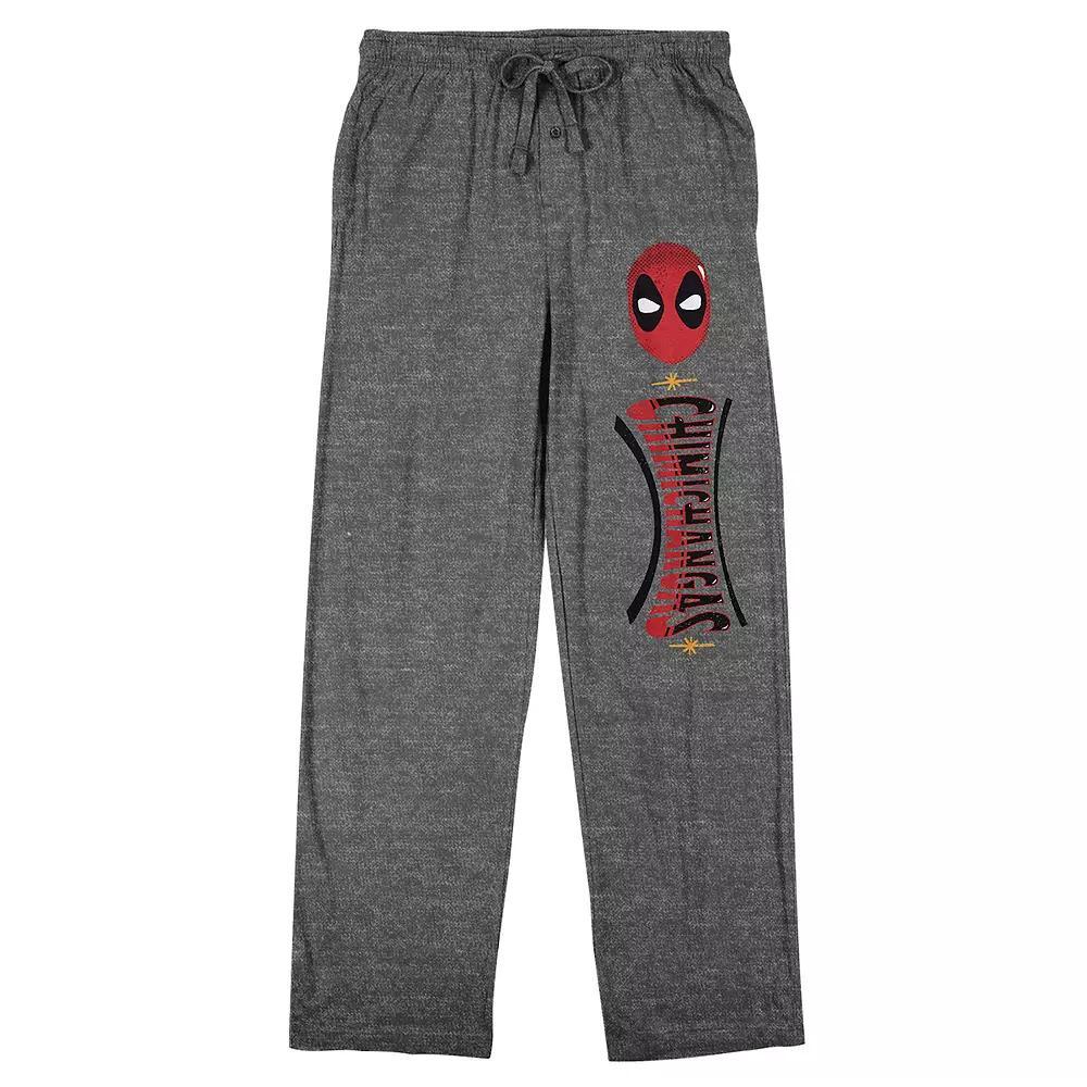 Mens Deadpool Chimichangas Pajama Pants Product Image