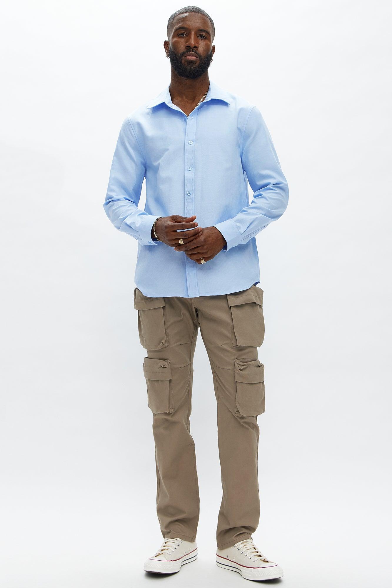 Slim My Kind Of Cargo Pants - Taupe Product Image