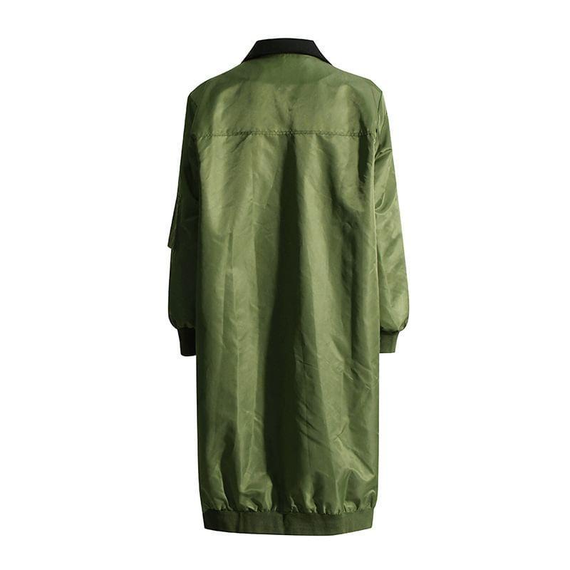 Two-Tone Double-Breasted Jacket Product Image