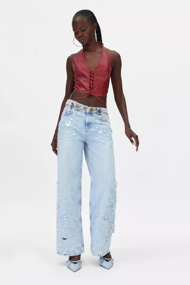 The Ragged Priest Atmosphere Release Distressed Jean Product Image