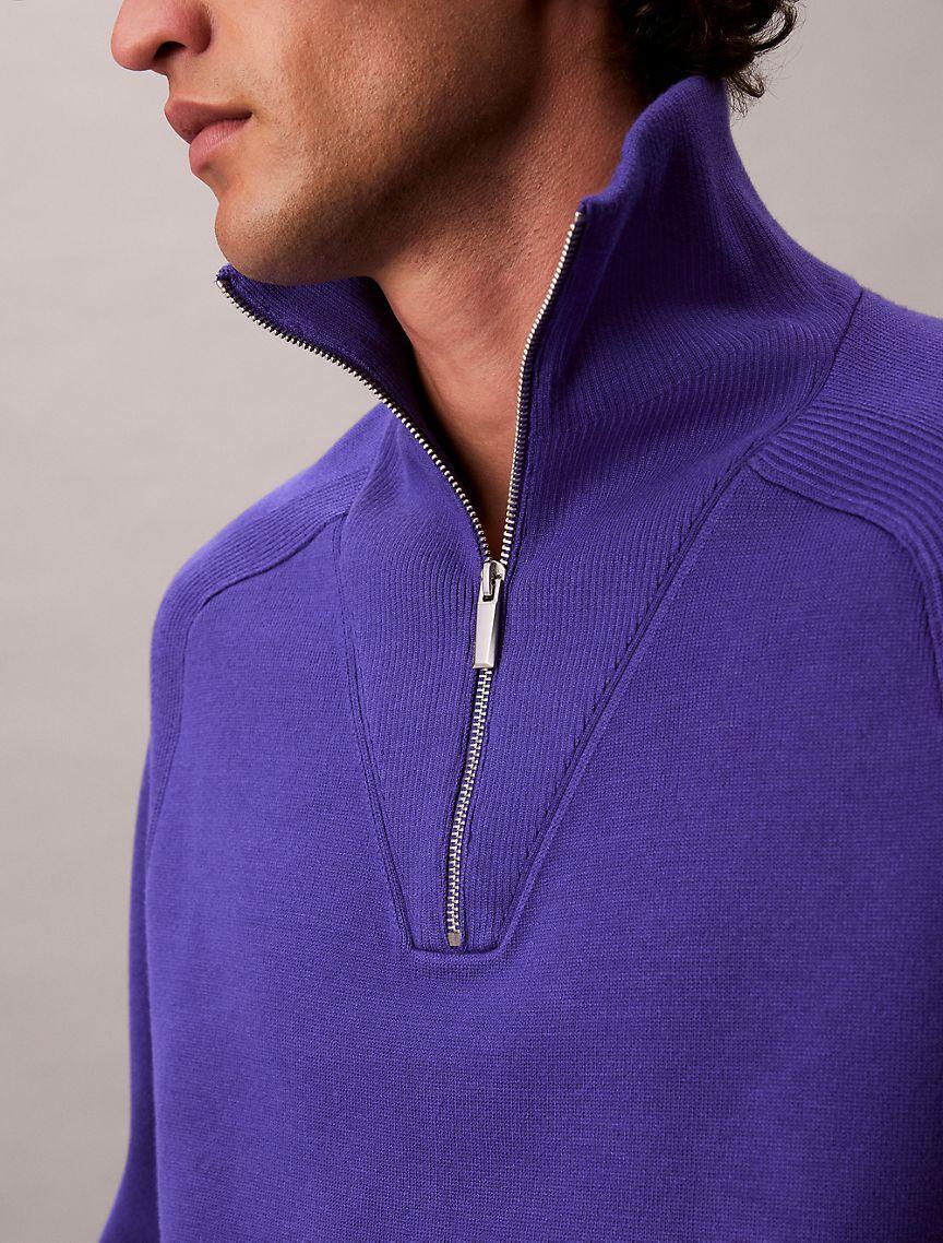 Tech Knit Quarter Zip Sweater Product Image