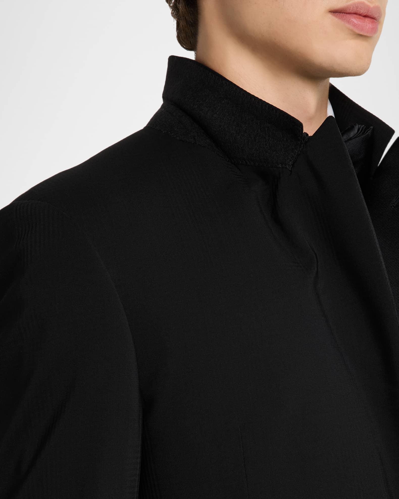 Men's Tonal Plaid Peak Lapel G Line Tuxedo Product Image