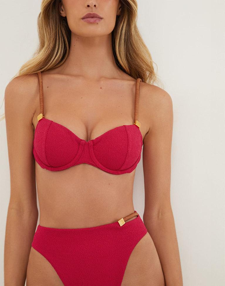 Firenze Aika Mel Top - Summerwine Product Image