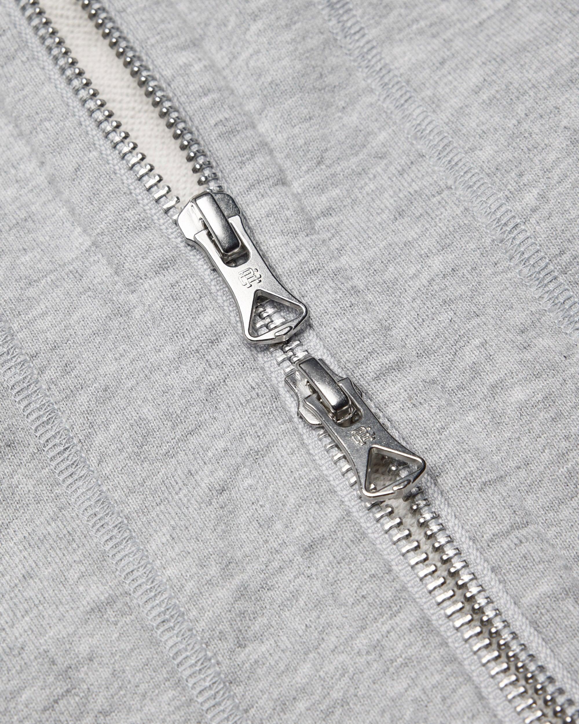 Midweight Terry Classic Full Zip Hoodie - Vault Male Product Image