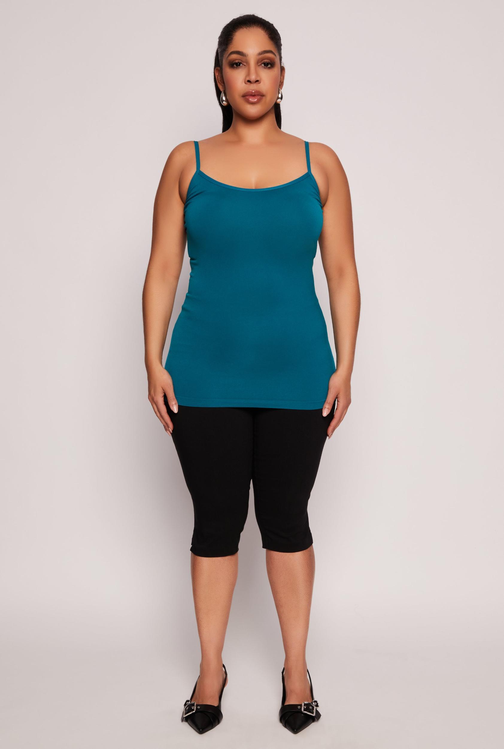 Womens Plus Size Basic Seamless Cami Product Image