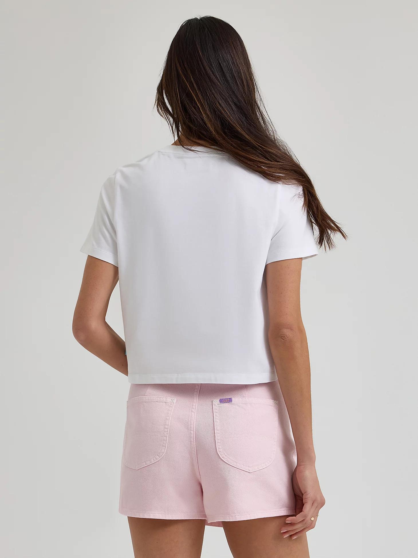 Women's Lee® x Ruohan Wang Crop Flower Tee | Women's Tees | Lee® Product Image