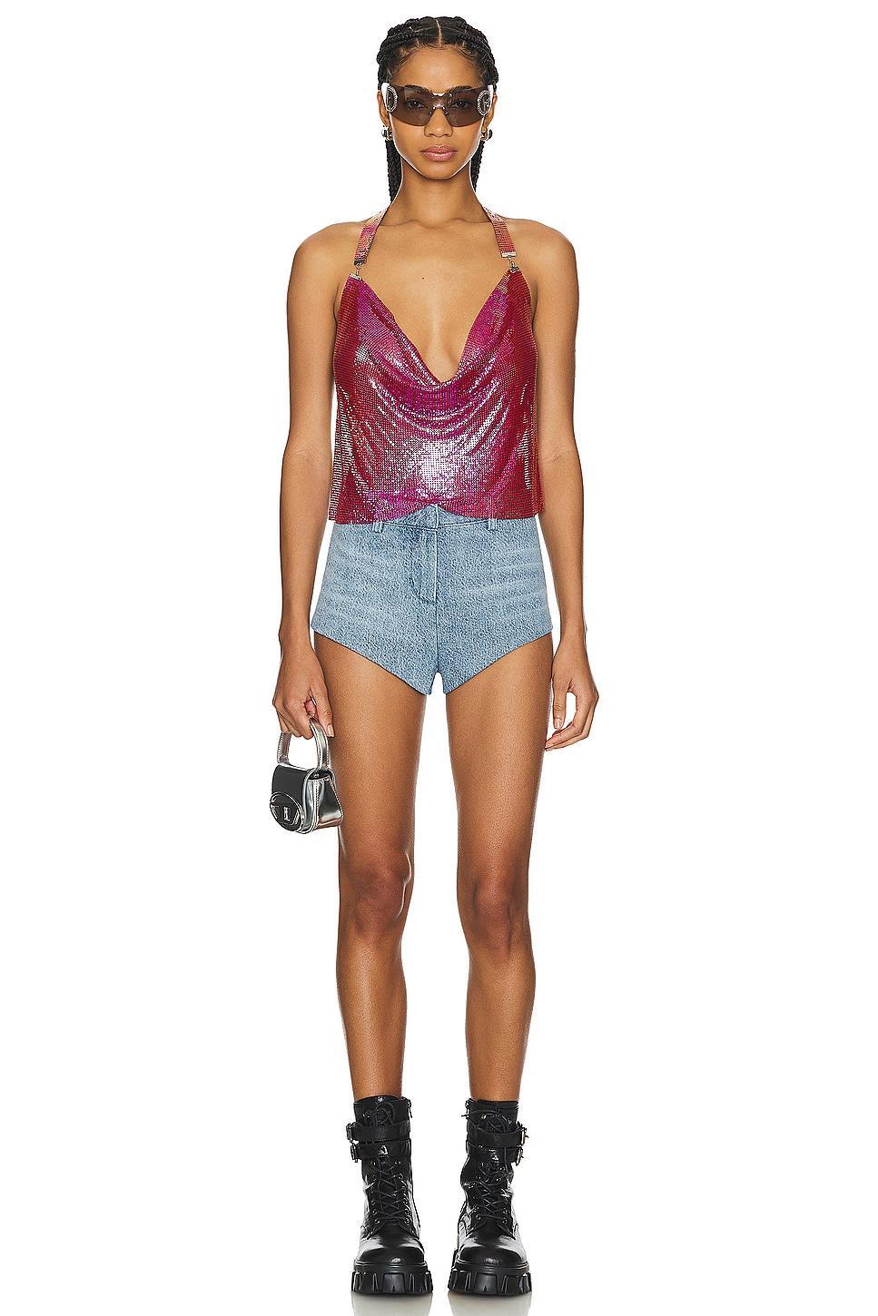 Paula Drape Halter Top superdown Product Image