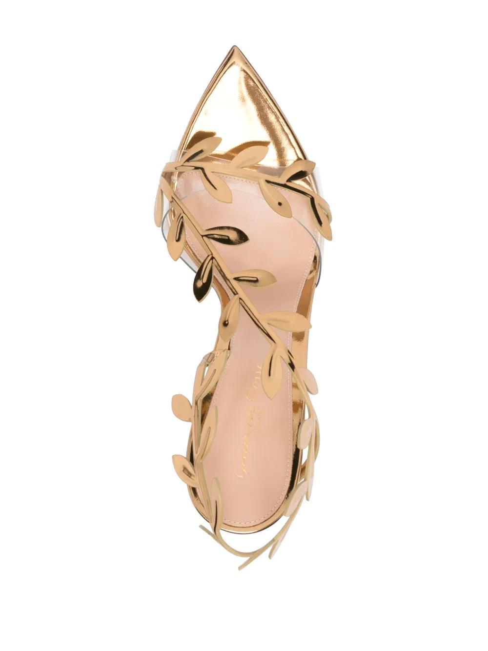 Flavia 105mm leather sandals Product Image
