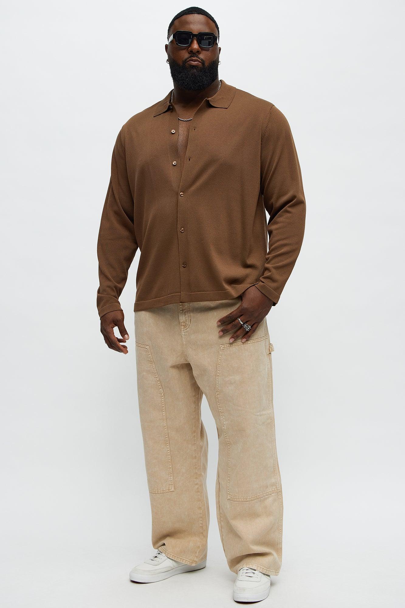 Lakewood Carpenter Baggy Jeans - Brown Product Image