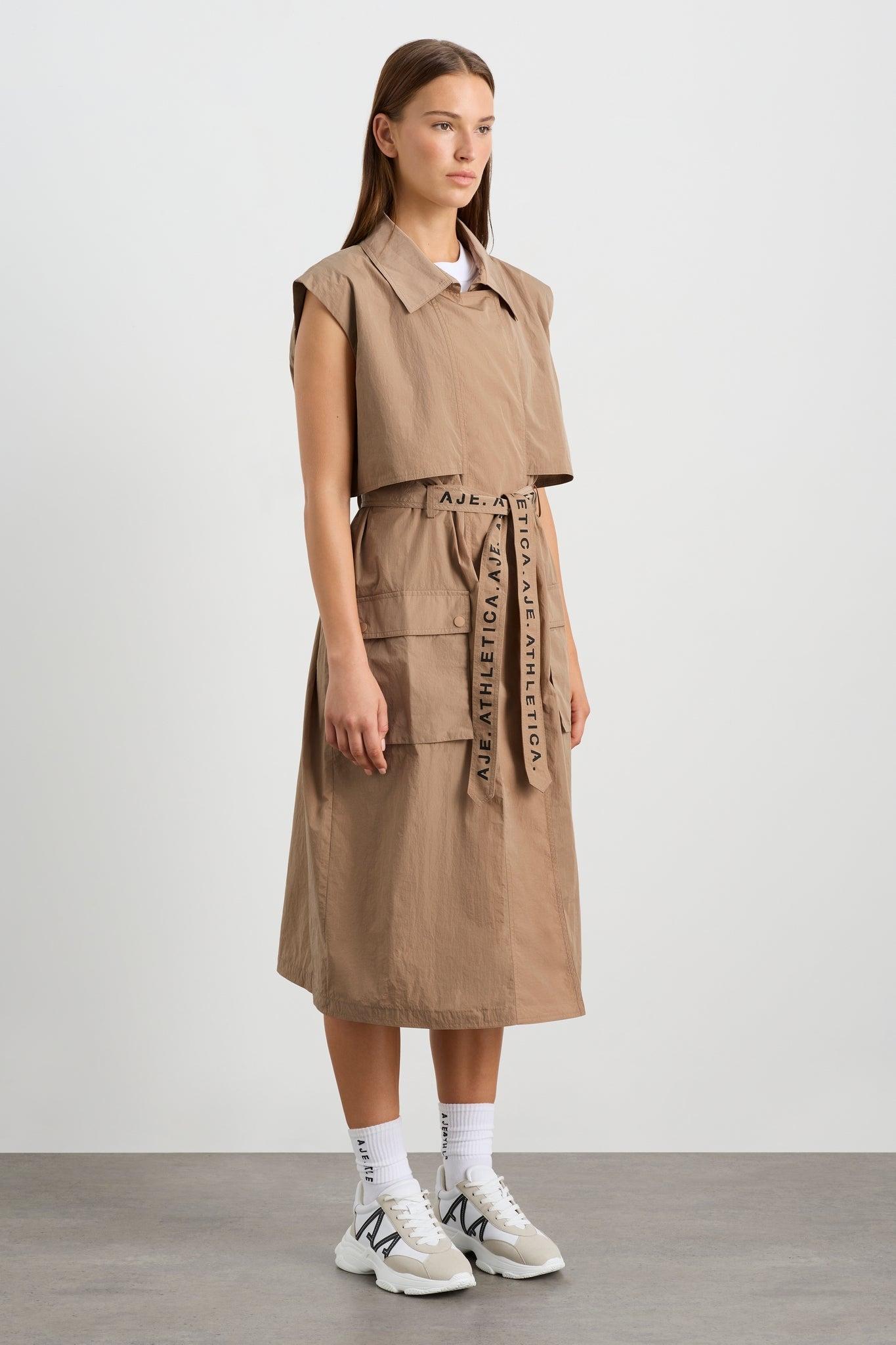 Longline Belted Vest 703 Product Image