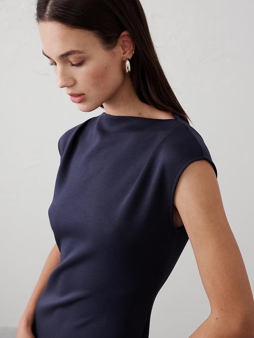 Soft Touch Scuba Sheath Dress Product Image