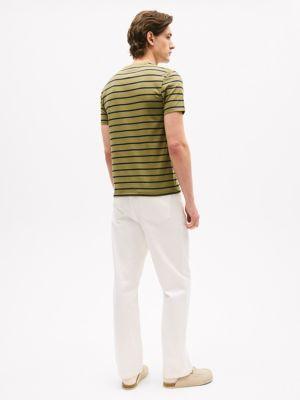 Stripe Stretch-Cotton Extra Slim T-Shirt Product Image