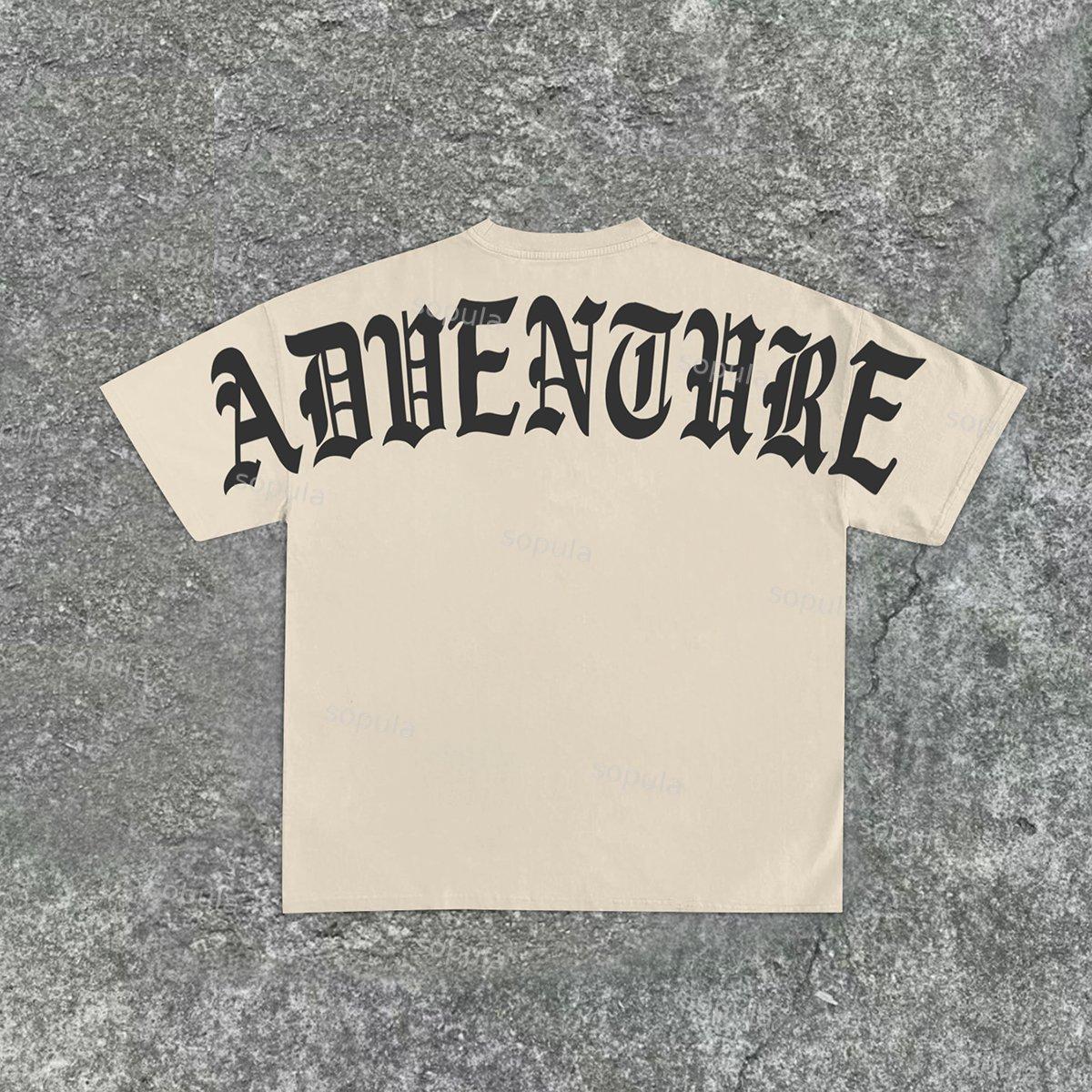 Sopula Retro Dorberm Short Sleeve Cotton T-Shirt Product Image