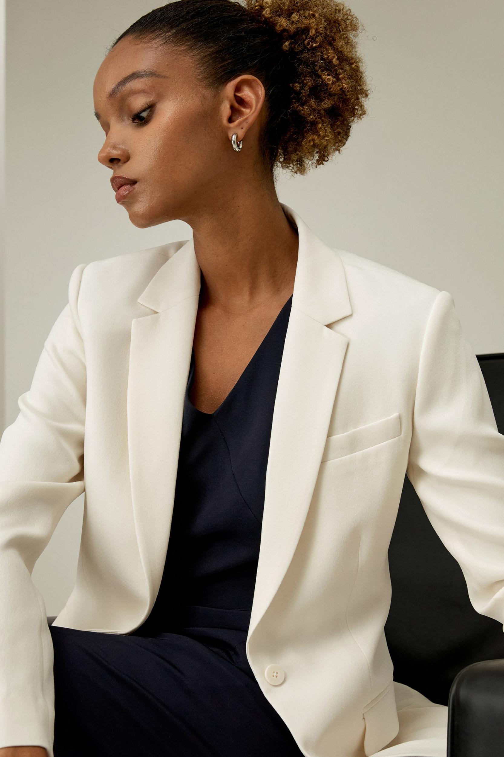 Silk Sleek Blazer Product Image