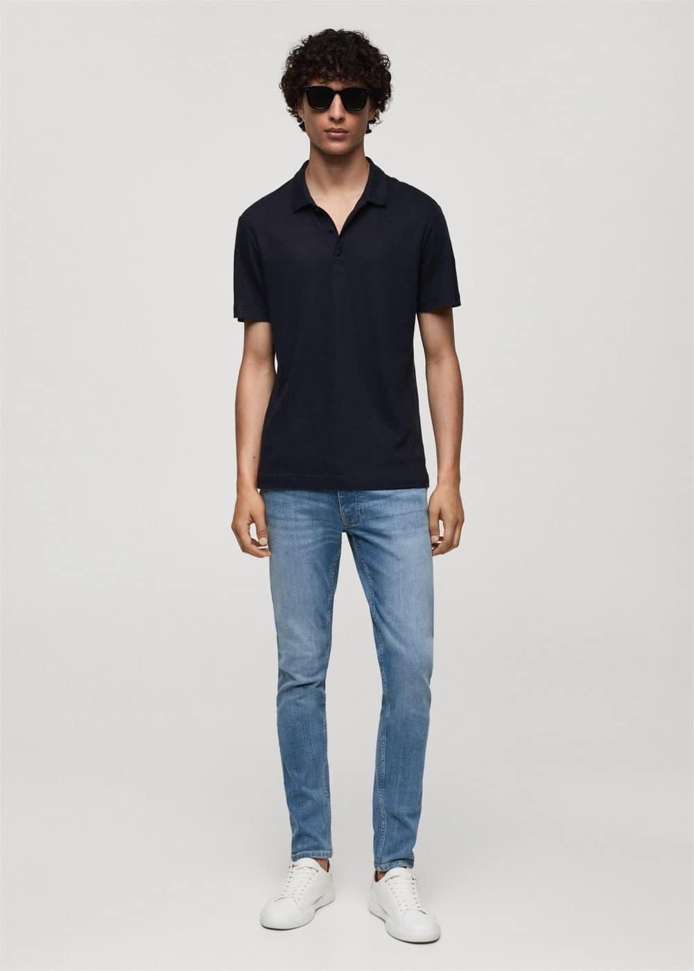 Jude skinny-fit jeans - Men | MANGO USA Product Image