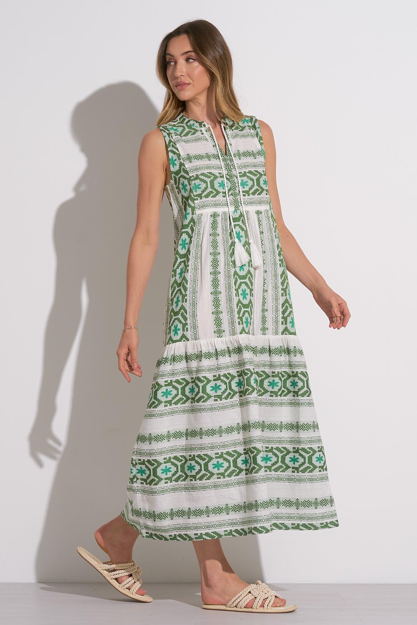 Sleeveless Maxi Vneck Product Image