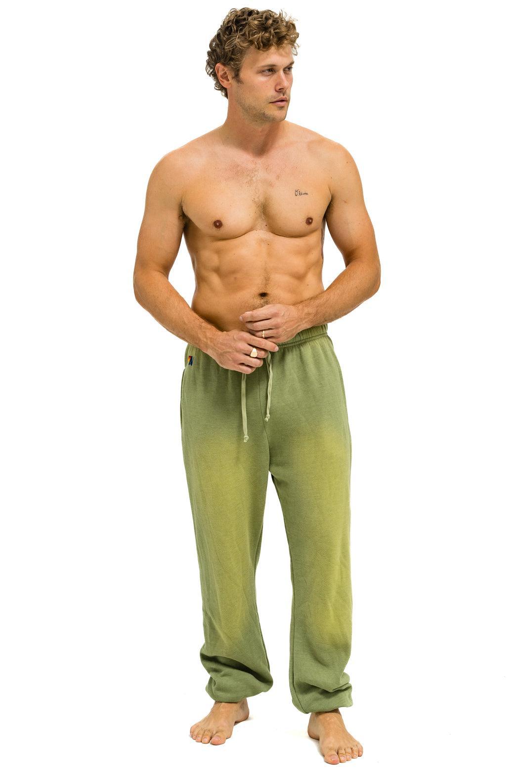 ESSENTIAL SWEATPANTS - FADED ARMY Male Product Image