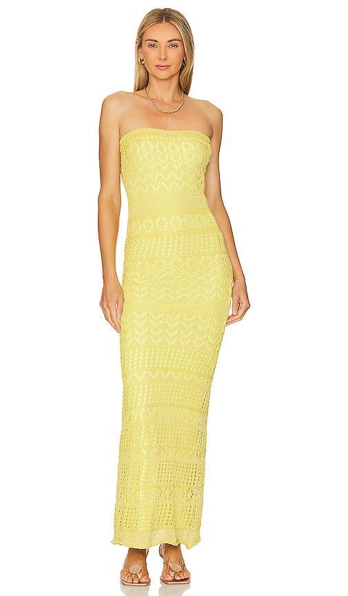 x REVOLVE Strapless Crochet Maxi Dress SNDYS Product Image