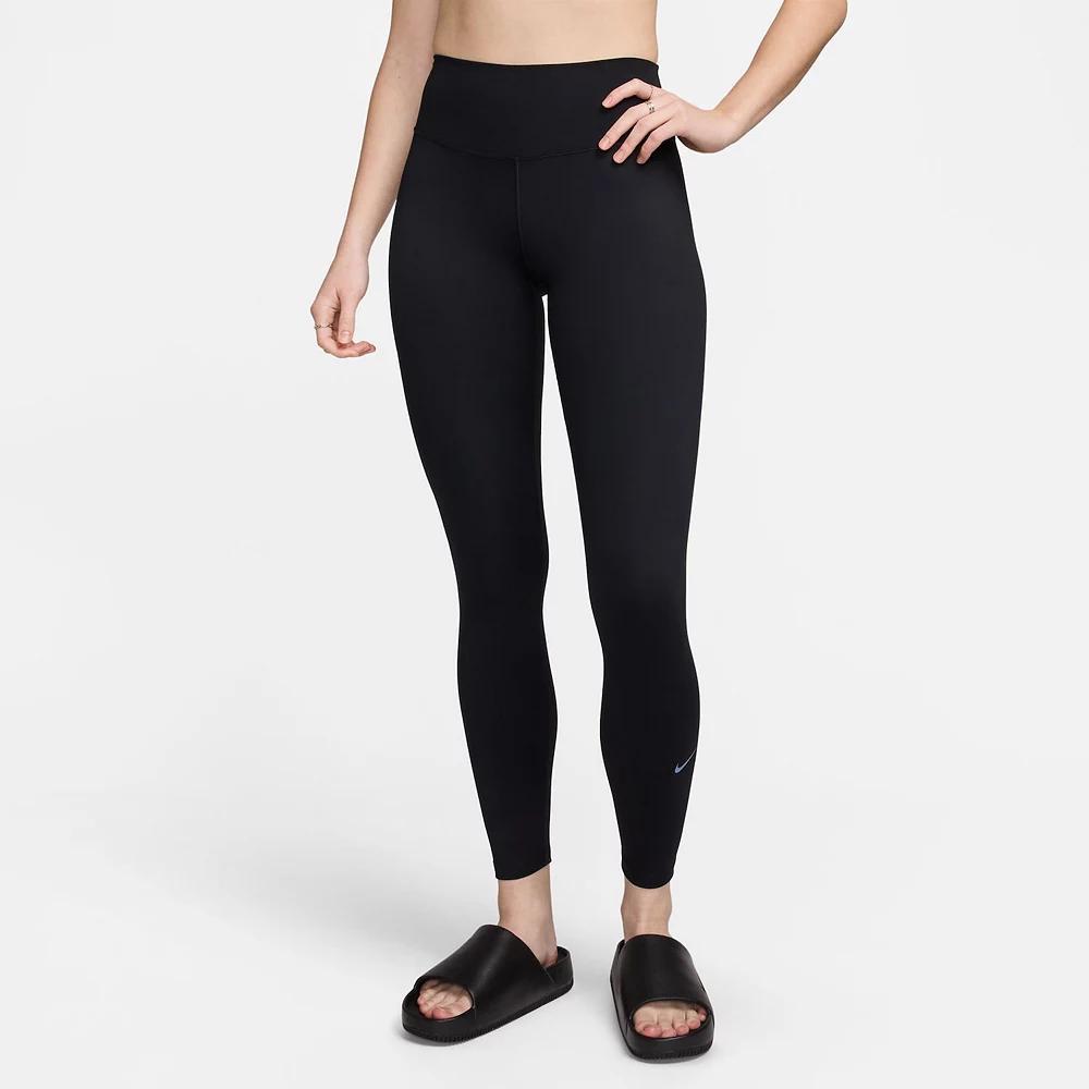 Women's Nike One High-Waisted Leggings, Size: XL, Black Product Image