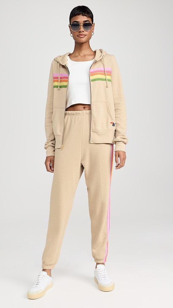 Aviator Nation 5 Stripe Sweatpants | Shopbop Product Image