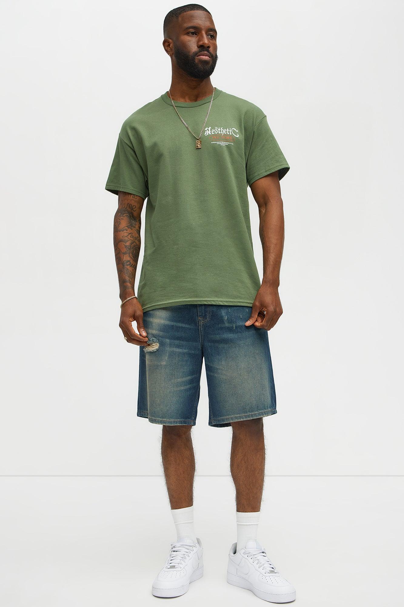 Aesthetic Vault Studios Short Sleeve Tee - Olive Product Image
