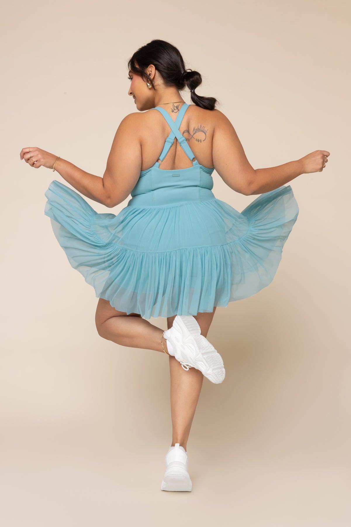 Corset Pirouette Dress - Oasis Product Image