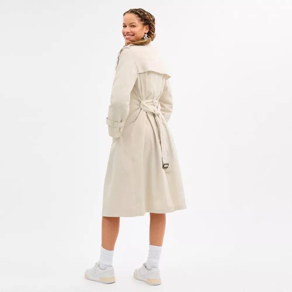 Fluid Trench Coat Product Image