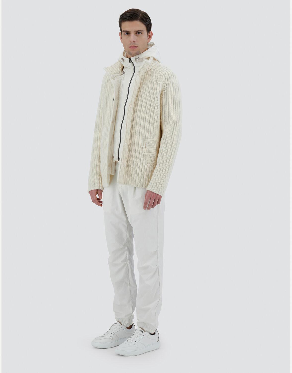 HERNO Sorano Button In White Product Image